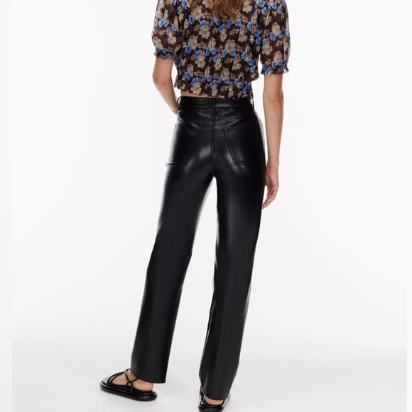 Aritzia Wilfred The Melina Pant Black - Picture 3 of 9